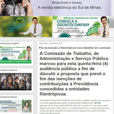 Fim da isenção a filantrópicas será debatido em comissão – Minas Brasil In Society